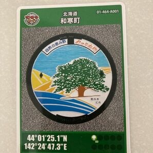 マンホールカード 北海道　和寒町　わっさむ　コレクション　非売品　かぼちゃ　役場　送料無料　匿名配送　道北