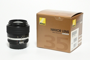 【SIC】Nikon Ai-S Nikkor 35mm f/1.4 ニコンFマウント S/N 615XXX 動作確認済