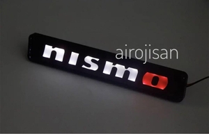 【安心の国内発送】nismo ニスモ LEDグリルエンブレム