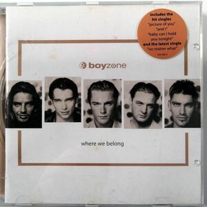 Boyzone / Where We Belong (CD)