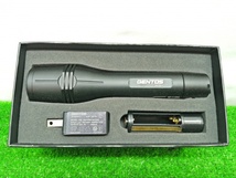 未使用品 GENTOS ジェントス LED フラッシュライト Gシリーズ 充電式 GF-114RG_画像1