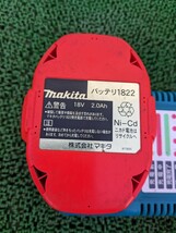 ◆マキタ　18Vバッテリー＆充電器セット◆　バッテリー：1822　DC1809　★引取り歓迎★_画像6