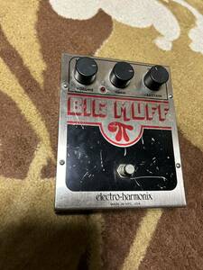 名器・Electro-Harmonix エレクトロハーモニクス Big Muff Pi エフェクター ・動作品・激安！