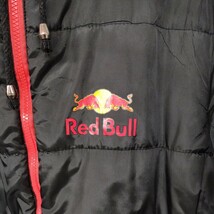 12041 Red Bull　INFINITI racing ダウンジャケット ブラック／オレンジ　3XL 肩幅50 着丈76 素人採寸_画像2