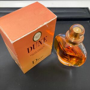 * 10968 Кристиан Dior Christian Dior Dune Dune Audo Teware Edt Парфюм 30 мл остается 80 %