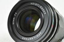 ★極美品★Voigtlander フォクトレンダー APO-LANTHAR 50mm F2 Aspherical SONY ソニーE 元箱付き♪/n76_画像6