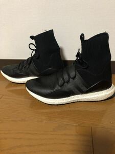 Y-3 アディダス ヨウジヤマモト スニーカー ソックススニーカー 26.5cm スニーカー ハイカット ブラック 