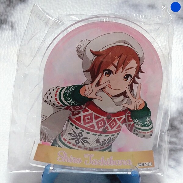 【SideM】アイドルマスターSideM もふもふえん 橘志狼 アクリルバッジ クリップ