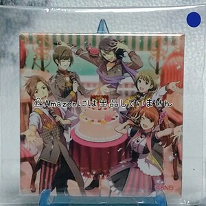 【SideM】スクエア 缶バッジ Caf Parade(神谷幸広・東雲荘一郎・アスラン=ベルゼビュートⅡ世・卯月巻緒・水嶋咲)