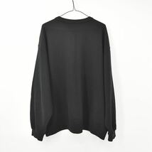 DRIES VAN NOTEN ドリスヴァンノッテン Sweatshirt オーバーサイズスウェットトレーナー BLACK L_画像7