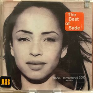 SADE ★ ザ・ベスト・オブ・シャーデー ★ 輸入盤未開封　リマスター2000 CD