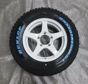 ジムニー RT-5N+2 ホワイト　+　ダンロップ　グラントレック　XS1　185/85R16　送料無料(除く、沖縄)★即納