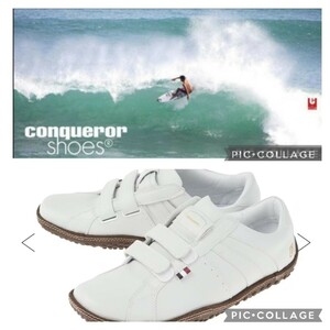 新品conquerorコンカラーsurf系ストリート系ス ニーカーsize26