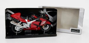 【中古品】1/12 完成品 バイクシリーズ スズキGSX 1300R ハヤブサ レッド.,