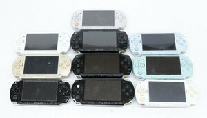 【中古・ジャンク品】プレイステーション・ポータブル PSP 1000番 2000番 バッテリーなし 本体のみ 10台セット.,