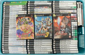 【中古・ジャンク品】1円~ playstation2 PS2 ソフトまとめ ウルトラマンネクサス ウルトラマンFE3 キン肉マン DOD ワンダと巨像 他 ;;