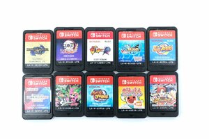 【中古・ジャンク品】1円 ～ スイッチ SWITCH ROMのみ モンハン 鬼滅の刃 パワプロ スプラ2 太達 プロスピ 他 〔1〕【ゆうパケ可】.,