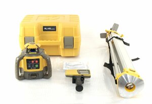 ●【中古品】TOPCON トプコン ローテティングレーザー RL-H5ADB/LS-80X 【通電・本体、受光器動作確認済み】【2個口】;;