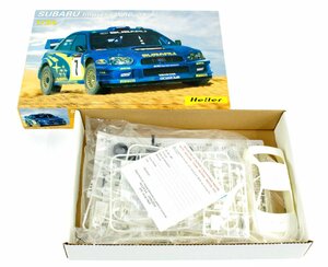【中古・内袋未開封品】1/24 スバル インプレッサ WRC 2003 SUBARU Impreza Heller 80750【パーツ完品】：