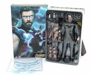 ●【中古品】1/6 ホットトイズ ソー アベンジャーズ インフィニティ・ウォー Avengers THOR アクションフィギュア：