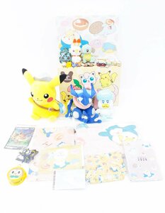 【中古品】ポケモン ぬいぐるみ ミスド福袋2024 等 グッズまとめ 探検 ピカチュウ ヒバニー イーブィ ゲッコウガ モクロー ゼニガメ 他.,