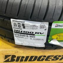 未使用　BRIDGESTONE ブリヂストン エコピア　NH100RV 215/65R16　アウトレット　1本_画像2