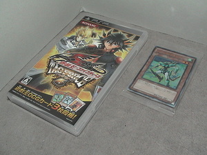 PSPソフト　遊戯王　ファイブディーズ　タッグフォース　6　特典カード未開封で付属　＜中古美品＞