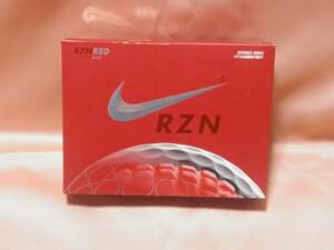 送料無料 未使用 NIKE RZN RED ナイキ レジン レッド 1ダース ゴルフボール