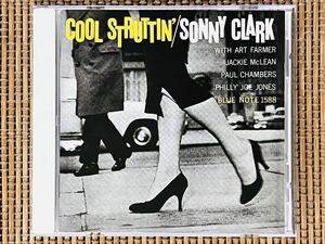 ソニー・クラーク／クール・ストラッティン／東芝EMI (BLUE NOTE) TOCJ-1588／国内盤CD／SONNY CLARK／中古盤