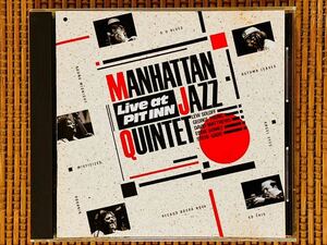 マンハッタン・ジャズ・クィンテット／ライブ・アット・ピット・イン／KING RECORD K32Y 6101／国内盤CD／MANHATTAN JAZZ QUINTET／中古盤