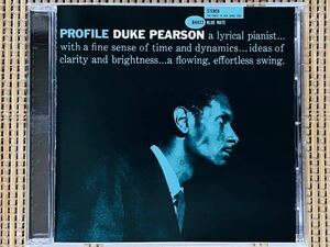 デューク・ピアソン／プロフィール／東芝EMI (BLUES NOTE) TOCJ-8692／国内盤CD／DUKE PEARSON／中古盤