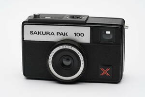X SAKURA PAK 100 コンパクトカメラ トイカメラ 送料520円