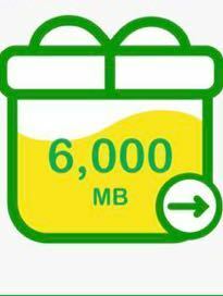 mineo マイネオ パケットギフト 6GB 6000MB