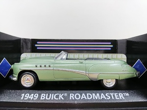 ■MOTOR MAXモーターマックス 1/43 1949 BUICK ROADMASTER ライトグリーン系 ビュイック・ロードマスター モデルミニカー