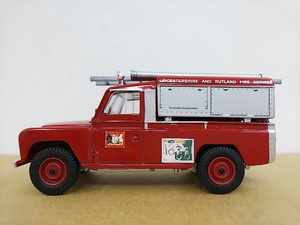# CORGI Corgi 07417 LEICESTERSHIRE & RUTLAND FIRE SERVICE Land Rover Land Rover пожарная машина модель миникар 