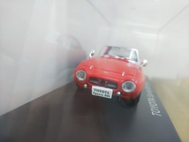 ■ アシェット 1/43 Toyota Sports 800 (1965) 赤 トヨタスポーツ モデルミニカー_画像2