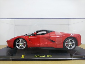 ■ Bburagoブラーゴ 1/24 LaFerrari - 2013 赤 フェラーリ・ラ フェラーリ コレクションBOX入りダイキャストモデルミニカー