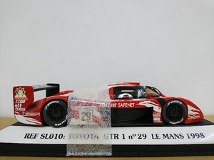 ■ starter スターター 1/43 REF:SL010 TOYOTA GT1 n°29 LE MANS 1998 トヨタ ルマン レーシングモデルミニカー