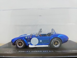 ■ 京商 1/43 Shelby Cobra 427 S/C 15th ANNIVERSARY クロームブルー シェルビーコブラ モデルミニカー