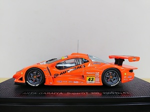 ■ EBBROエブロ 1/43 ARTA GARAIYA Super GT 300 2005 N0.43 ORANGE アルタ　ガライヤ レーシングモデルミニカー