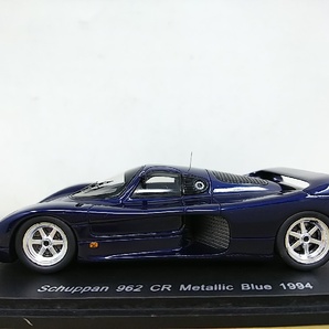 ■ Sparkスパーク 1/43 KBS035 Schuppan 962 CR Metallic Blue 1994 シュパンポルシェ モデルミニカーの画像1