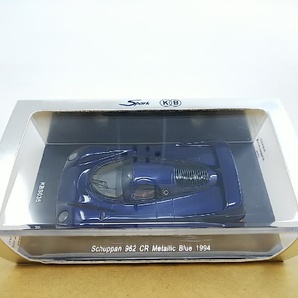 ■ Sparkスパーク 1/43 KBS035 Schuppan 962 CR Metallic Blue 1994 シュパンポルシェ モデルミニカーの画像6