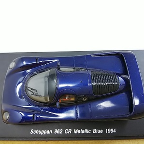 ■ Sparkスパーク 1/43 KBS035 Schuppan 962 CR Metallic Blue 1994 シュパンポルシェ モデルミニカーの画像5