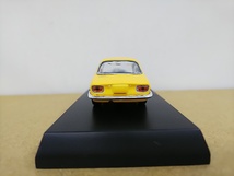 ■ 京商 1/64 Alfa Romeo Giulietta Sprint GTA 1600 イエロー アルファロメオ・ジュリエッタ・スプリント ミニカー_画像3