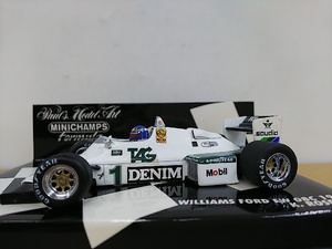 ■ PMA MINICHAMPSミニチャンプス 1/43 WILLIAMS FORD FW 08C 1983 K.ROSBERG フォード ケケ・ロズベルグ レーシングモデルミニカー