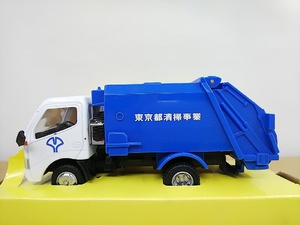 # M Tec 1/43 Hino Dutro garbage truck model minicar out of print rare model 