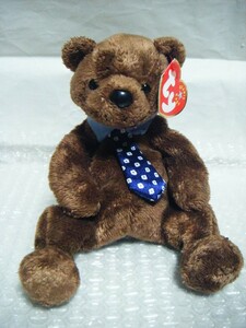 #ty Beanie Bay Be [ necktie bear Chan .... bean soft toy /Hero] rare..