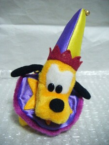 # TDL Disney Land [15 anniversary commemoration soft toy badge / Pluto ] rare..