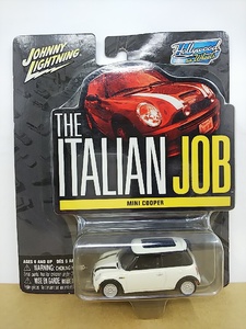 ■ JOHNNY LIGHTNIGジョニーライトニング THE ITALIAN JOB 1/64 MINI COOPER アイボリー？ ミニクーパー ミニカー