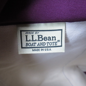 L.L.Bean トート バッグ M ミディアム バーカンディ 限定カラー エルエルビーン BOAT AND TOTE キャンバスの画像6